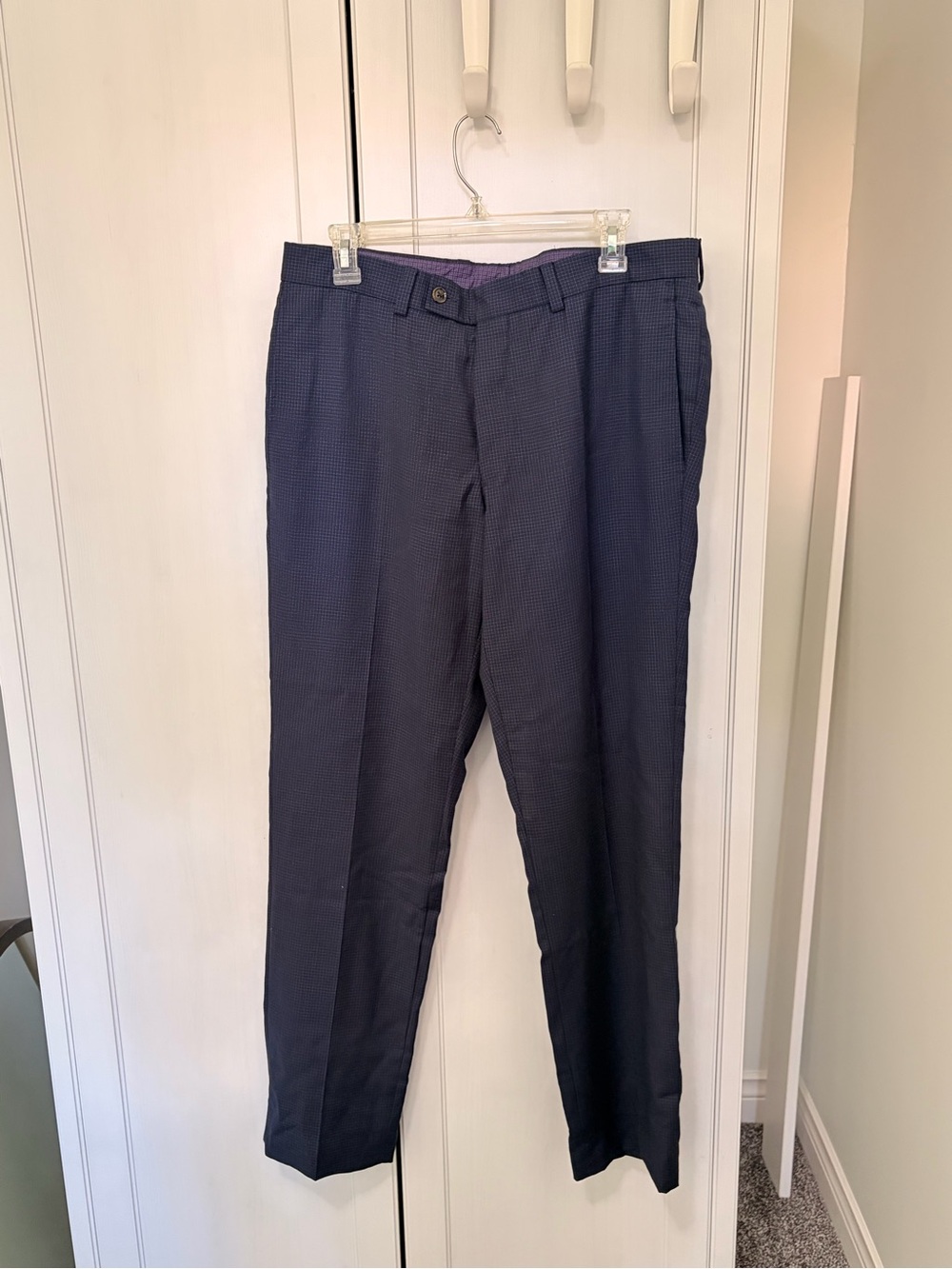 Men's Ted Baker Navy Dress Pant